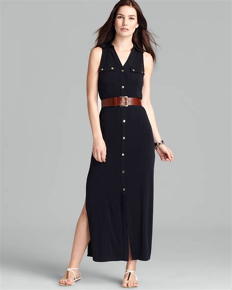 michael kors dress shirt|Michael Kors long summer dresses.